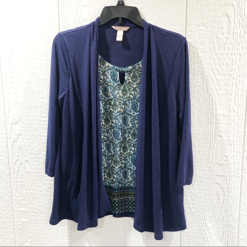 White Stag Sweater/Shirt combo, 2 for 1 Shirt, Sweater, Cardigan